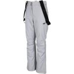 Dámske Lyžiarske nohavice 4f nepremokavé Priedušní sivej farby z polyesteru 