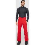 Pánske Lyžiarske nohavice Descente nepremokavé červenej farby z polyamidu vo veľkosti XXL v zľave 