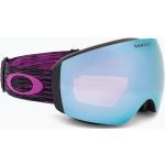 Lyžiarske okuliare fialovej farby v športovom štýle 