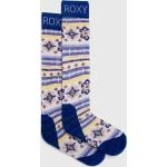 Dámske Ponožky Roxy Roxy fialovej farby z polyesteru 
