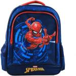 Chlapčenské Batohy made modrej farby na zips s motívom Spiderman v zľave 