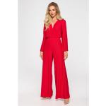 Dámska Letná móda Moe červenej farby v elegantnom štýle z polyesteru Zľava 