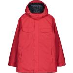 Pánske Zimné bundy Makia červenej farby v ležérnom štýle z polyesteru v zľave udržateľná móda 