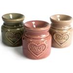 Aromalampy ružovej farby z keramiky 