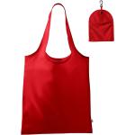 Nákupné tašky Malfini červenej farby z polyesteru technológia Oeko-tex udržateľná móda 