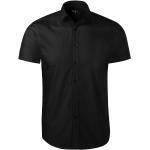 MALFINI Pánska košeľa s krátkym rukávom Flash - Čierna | L