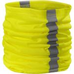 Pánske Šatky Malfini žltej farby s pruhovaným vzorom z polyesteru technológia Oeko-tex Onesize udržateľná móda 