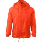 Pánske Vetrovky Malfini neónovo oranžovej farby z polyesteru technológia Oeko-tex vo veľkosti XXXL na zips udržateľná móda 