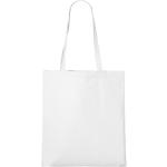 Nákupné tašky Malfini bielej farby z bavlny technológia Oeko-tex udržateľná móda 