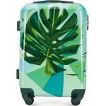 Malé cestovné kufre wittchen viacfarebné v modernom štýle s geometrickým vzorom 