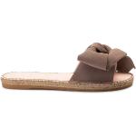 Dámske Kožené sandále Manebí hnedej farby vo veľkosti 35 v zľave na leto 
