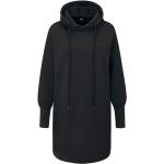 Dámske Šaty s dlhým rukávom mantis BIO čiernej farby v ležérnom štýle z bavlny s dlhými rukávmi udržateľná móda 