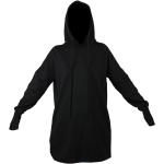 Dámske Šaty s dlhým rukávom mantis BIO čiernej farby v ležérnom štýle z bavlny s dlhými rukávmi udržateľná móda 