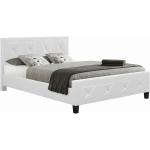 Dvojlôžkové postele Kondela bielej farby v zľave 