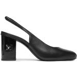 Dámske Kožené sandále MAX MARA čiernej farby vo veľkosti 41 v zľave na leto 