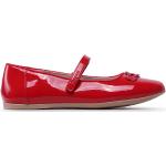 Dievčenské Spoločenské topánky Mayoral červenej farby v elegantnom štýle z koženky vo veľkosti 35 v zľave na jar 