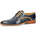 Pánske Spoločenské topánky Melvin & Hamilton tmavo modrej farby v elegantnom štýle vo veľkosti 41 