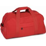 Stredné cestovné kufre Member's červenej farby z polyesteru objem 50 l 
