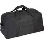 Veľké cestovné kufre Member's čiernej farby z polyesteru na zips objem 80 l 