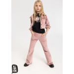 Dievčenské Detské bundy ružovej farby z bavlny do 12 rokov 