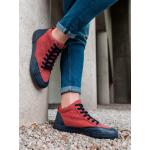 Pánske Členkové topánky Ombre Clothing červenej farby vo veľkosti 41 udržateľná móda 