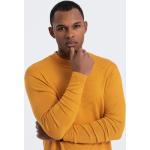 Pletené svetre Ombre Clothing horčicovej farby na zimu udržateľná móda 