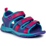 Detské Športové sandále Merrell fialovej farby z koženky vo veľkosti 35 na leto 