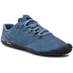 Dámske Nízke turistické topánky Merrell Vapor Glove 3 modrej farby z nubukovej kože vo veľkosti 36 v zľave 