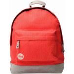 Pánske Školské batohy Mi Pac červenej farby s vyšívaným vzorom z bavlny objem 26 l 