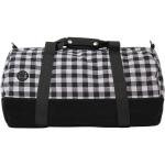 Pánske Cestovné tašky Mi Pac sivej farby s vyšívaným vzorom z bavlny na zips objem 26 l 