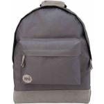 Pánske Školské batohy Mi Pac sivej farby v modernom štýle z polyesteru na zips objem 17 l 
