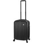 Malé cestovné kufre mia toro čiernej farby v elegantnom štýle z plastu integrovaný zámok objem 37 l 