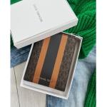 Dámske Designer Luxusné peňaženky Michael Kors hnedej farby v zľave 