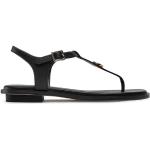 Dámske Designer Kožené sandále Michael Kors Michael Kors MICHAEL čiernej farby v sexy štýle vo veľkosti 38 na leto 