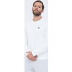 Pánska Jesenná móda adidas Originals bielej farby z bavlny vo veľkosti XXL na zimu udržateľná móda 