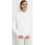 Dámska Designer Jesenná móda Calvin Klein bielej farby z bavlny vo veľkosti XS Zľava na zimu 