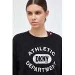 Dámska Designer Jesenná móda DKNY čiernej farby z bavlny vo veľkosti XS na zimu 