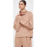 Dámska Designer Jesenná móda DKNY hnedej farby z bavlny na zimu 