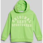 Dievčenské Detské mikiny Gant zelenej farby v športovom štýle z tričkoviny do 24 mesiacov 