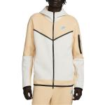 Pánska Jesenná móda Nike Sportswear hnedej farby s kapucňou Zľava na zimu 
