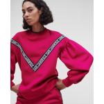 Dámska Designer Jesenná móda Karl Lagerfeld ružovej farby na zimu 