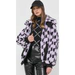 Dámske Designer Mikiny na zips Karl Lagerfeld viacfarebné z polyesteru na zips na zimu udržateľná móda 