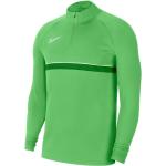 Detské svetre Nike Dri-Fit zelenej farby s vyšívaným vzorom z polyesteru 