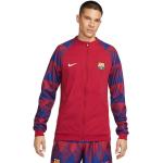 Pánska Jesenná móda Nike Academy z polyesteru s motívom FC Barcelona na zimu 