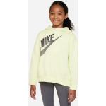 Dievčenské Detské svetre Nike Sportswear svetlo zelenej farby v športovom štýle z bavlny 
