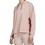 Dámska Jesenná móda Nike Therma ružovej farby z polyesteru s kapucňou so stuhou na zimu 