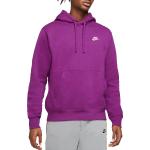 Pánska Jesenná móda Nike Sportswear fialovej farby v športovom štýle s kapucňou Zľava na zimu 