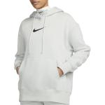 Pánska Jesenná móda Nike W NSW bielej farby vo veľkosti XS s kapucňou Zľava na zimu 