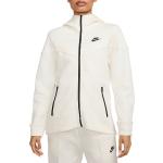 Pánska Jesenná móda Nike W NSW bielej farby s kapucňou na zimu 