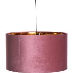 Visiace lampy Honsel ružovej farby z kovu 